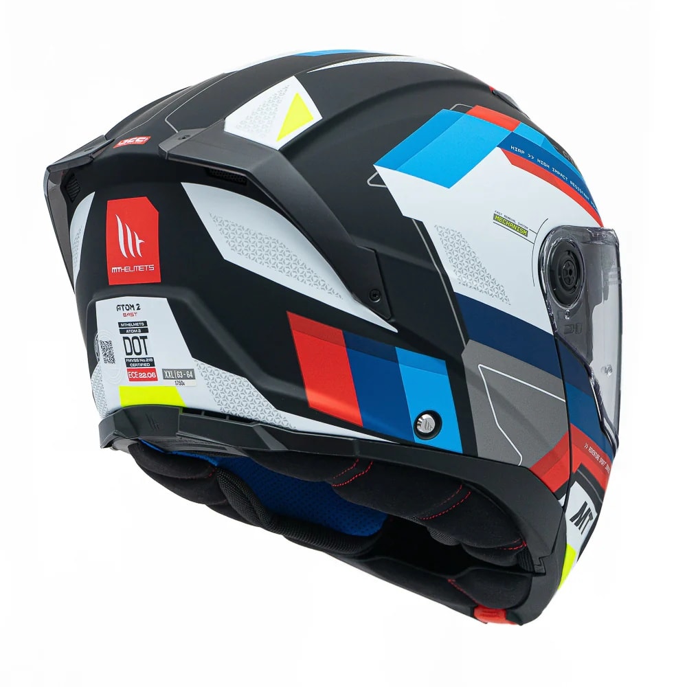 CASCO MT HELMETS ATOM 2 SV BAST A1 | CASCO ABATIBLE DE ÚLTIMA GENERACIÓN5