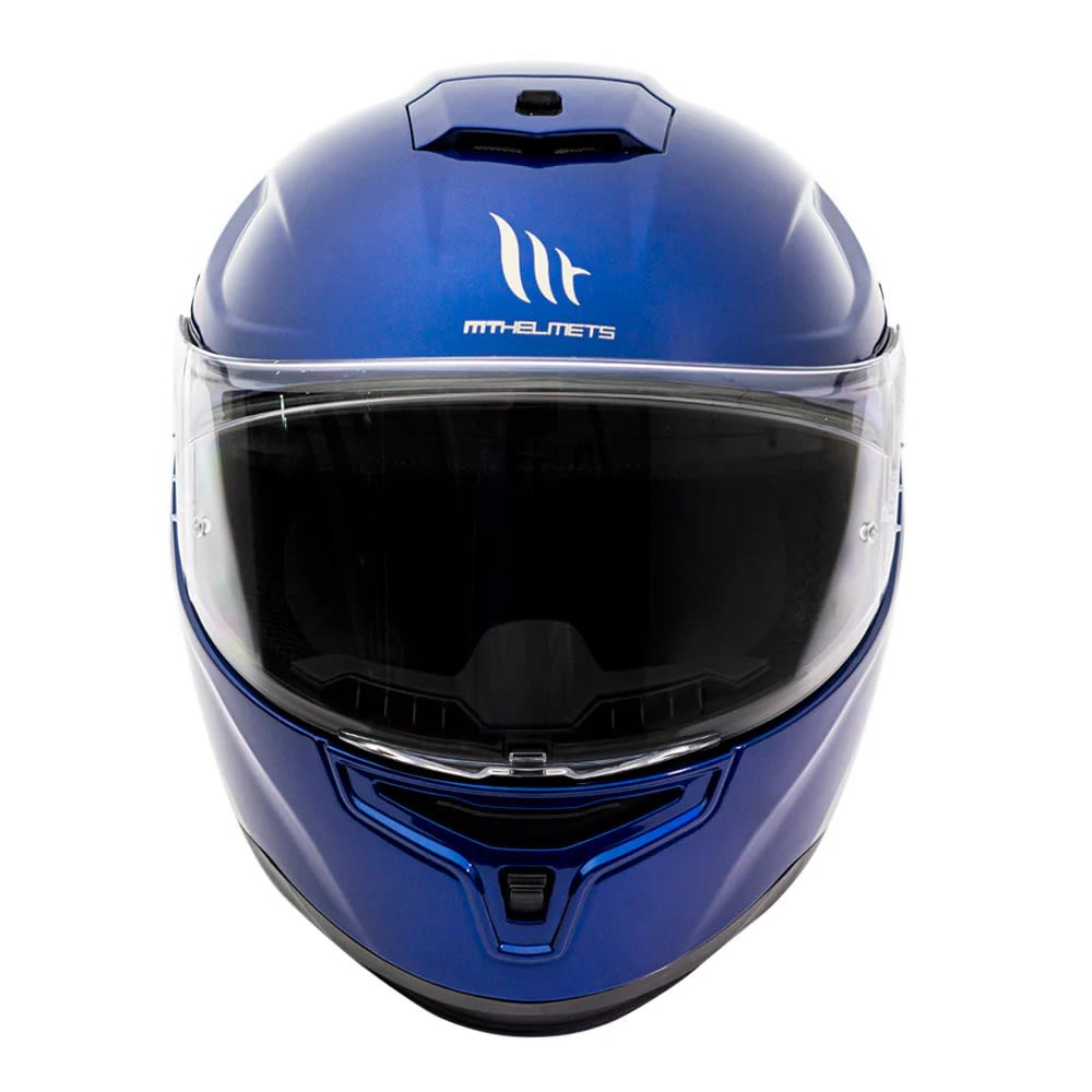 CASCO MT FF114 HUMMER SOLID A7 AZUL BRILLO | CONDUCE CON SEGURIDAD Y ESTILO  (VISOR OSCURO DE REGALO)4