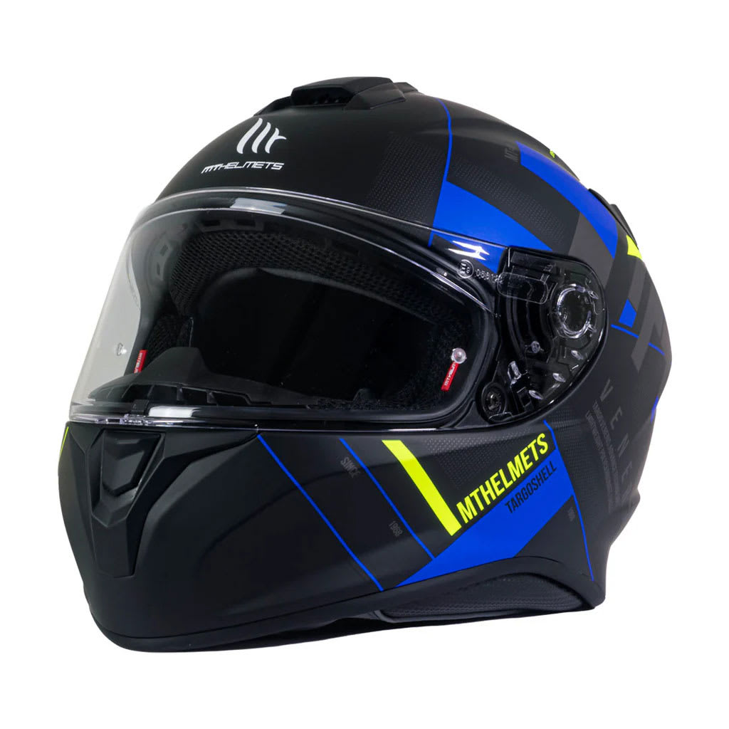 CASCO MT HELMETS TARGO VENERIS A1 AZUL MATE | CASCO INTEGRAL DEPORTIVO CERTIFICADO1