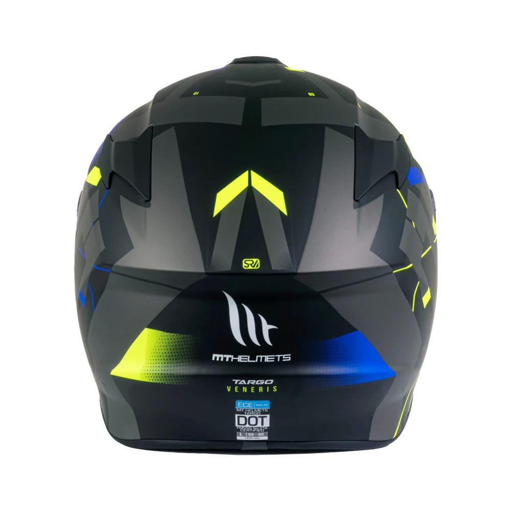 CASCO MT HELMETS TARGO VENERIS A1 AZUL MATE | CASCO INTEGRAL DEPORTIVO CERTIFICADO4