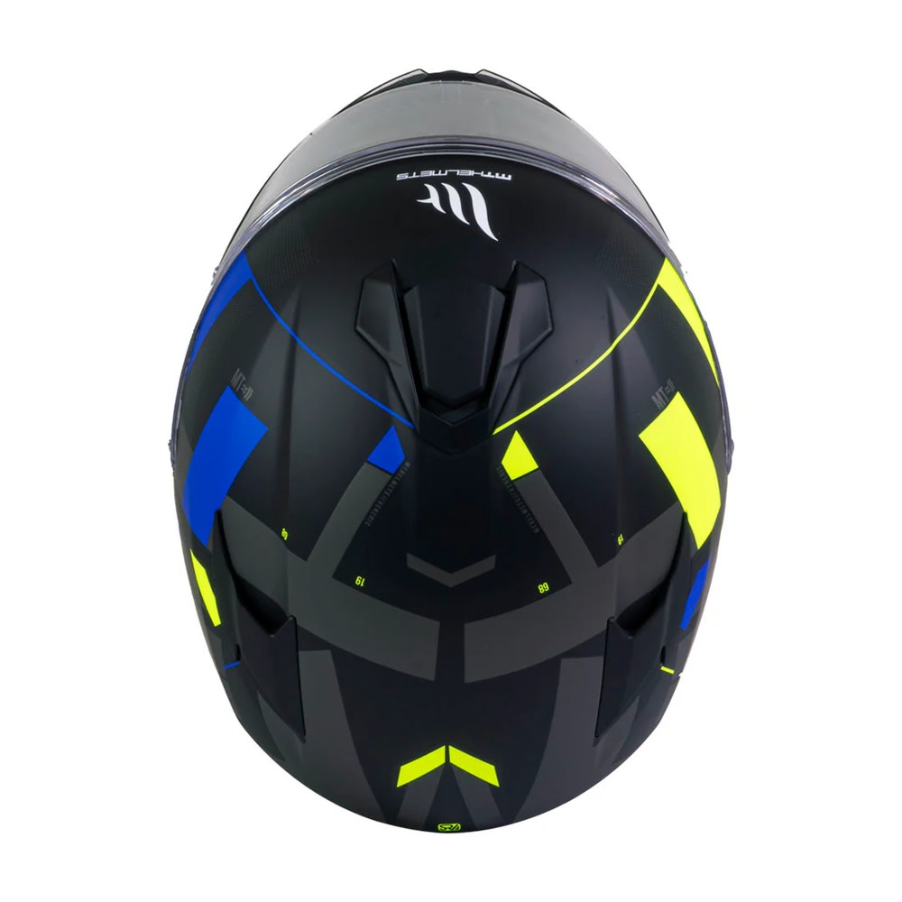 CASCO MT HELMETS TARGO VENERIS A1 AZUL MATE | CASCO INTEGRAL DEPORTIVO CERTIFICADO5