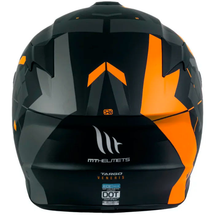 CASCO DE MOTO MT HELMETS TARGO VENERIS B4 GRIS MATE4