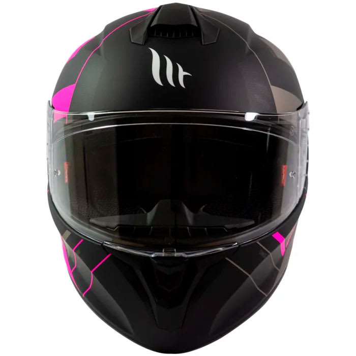 Casco De Moto Mt Helmets Targo Veneris B8 Rosa Mate3