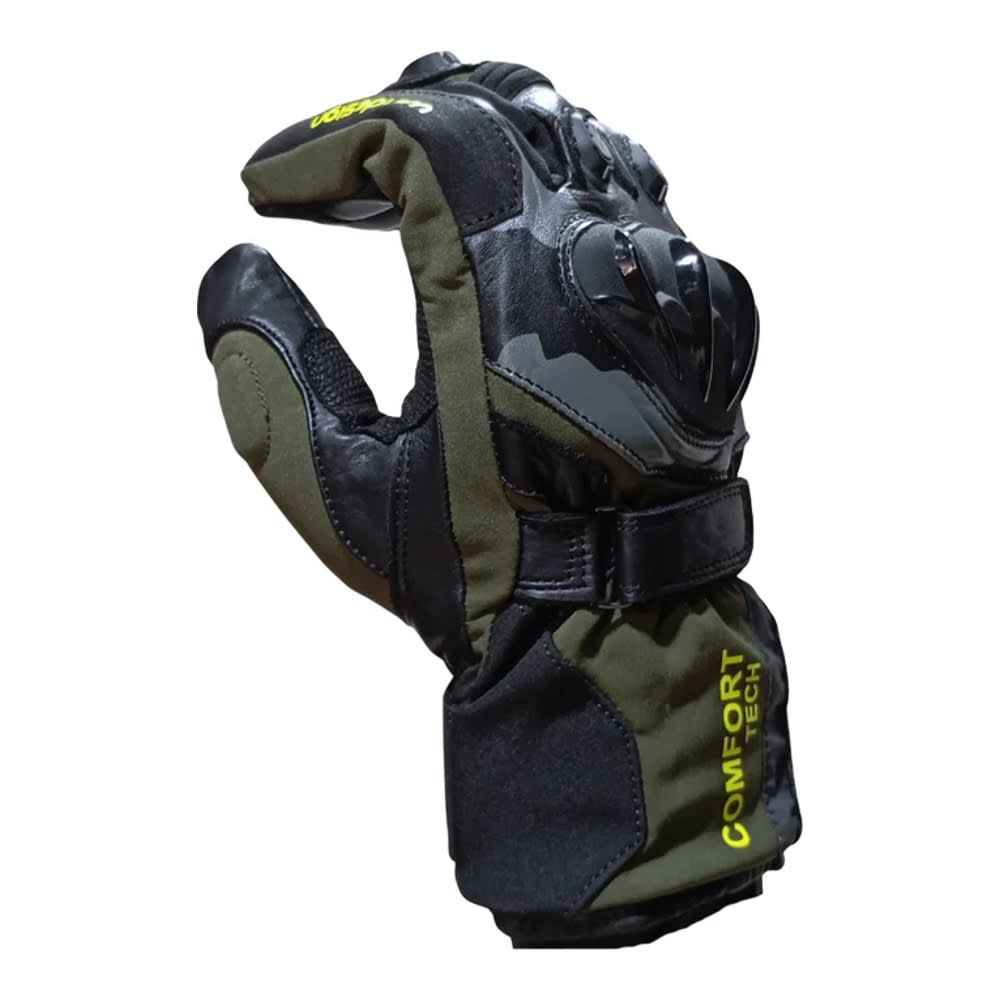 GUANTES DE INVIERNO MOTORISTA OLIVE | PROTECCIÓN, ABRIGO Y CONFORT4