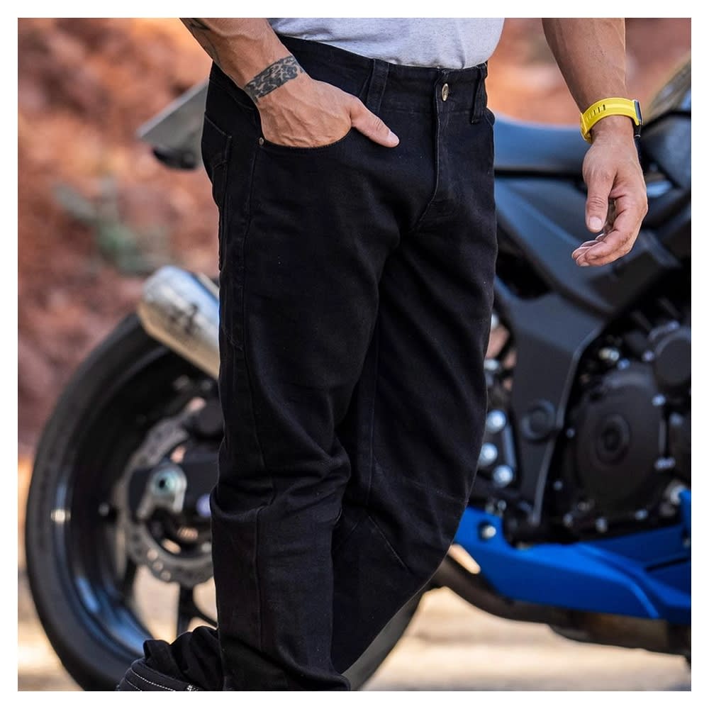 PANTALÓN LS2 BRADFORD NEGRO | PROTECCIÓN Y COMODIDAD PARA CADA KILÓMETRO3