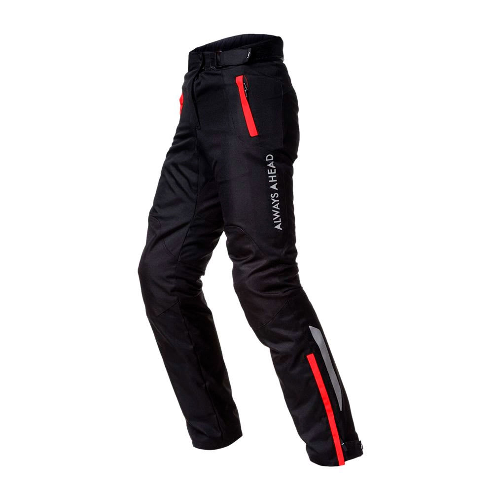 PANTALÓN LS2 CHART MUJER NEGRO ROJO | SEGURIDAD Y COMODIDAD PARA CADA DÍA2