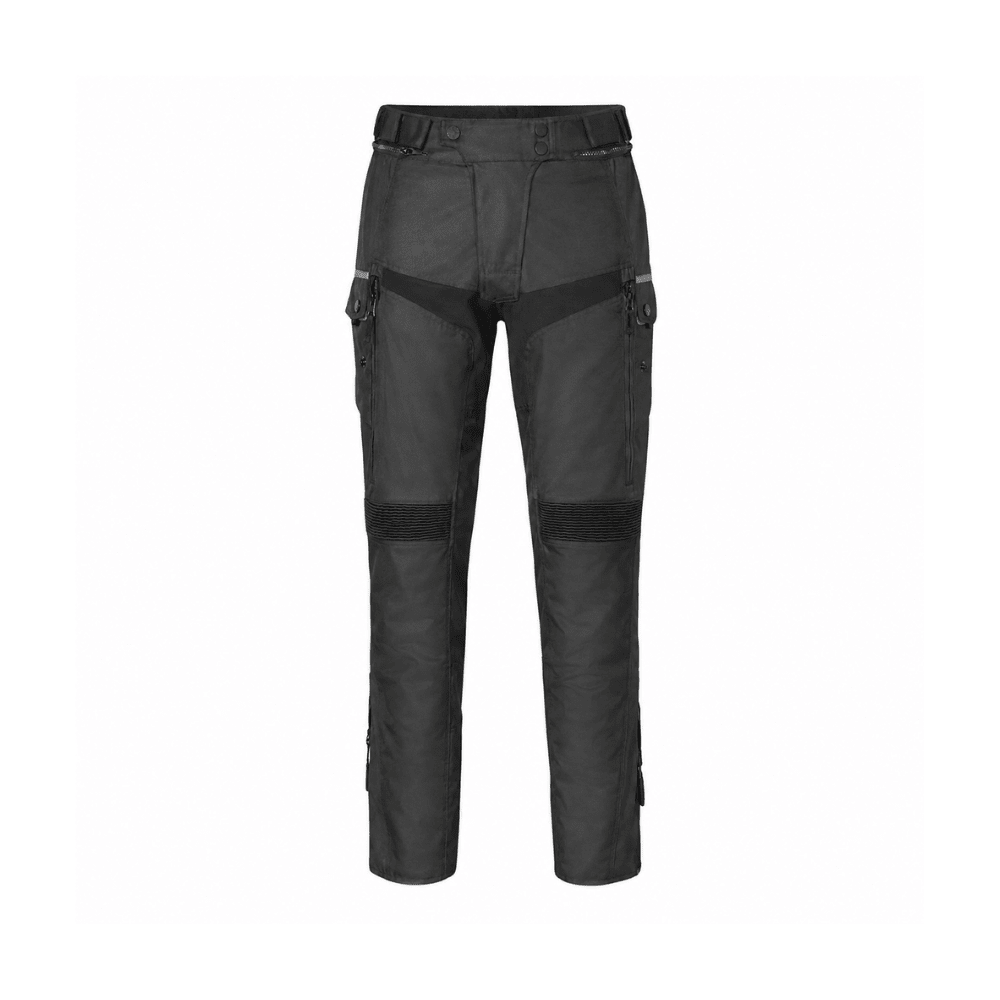 PANTALÓN PARA MOTO LS2 TRAVEL IMPERMEABLE NEGRO Y GRIS1