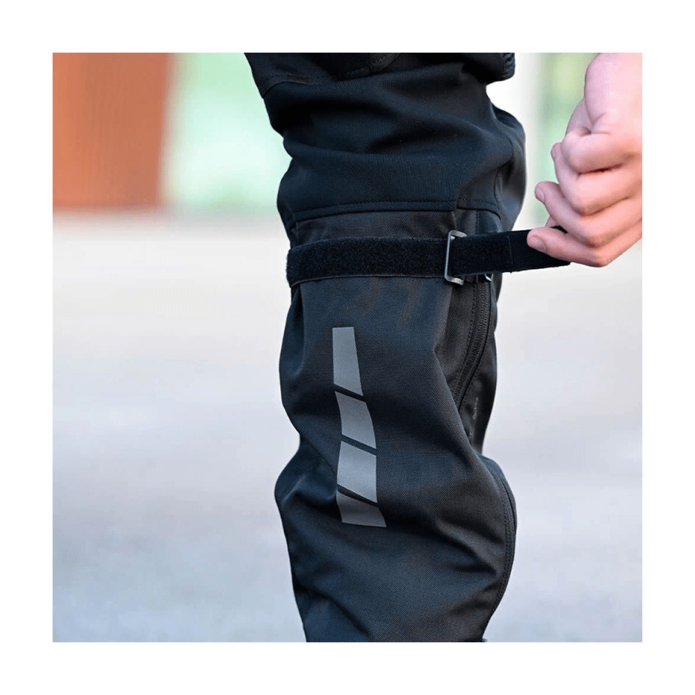 PANTALÓN PARA MOTO LS2 TRAVEL IMPERMEABLE NEGRO Y GRIS4