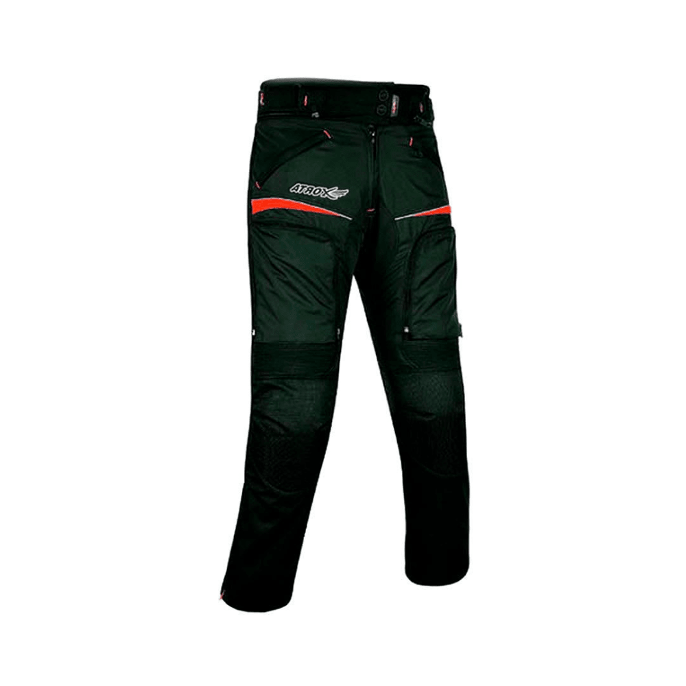PANTALÓN ATROX MUJER 2683 NEGRO ROJO | PROTECCIÓN Y CONFORT PARA CADA AVENTURA2