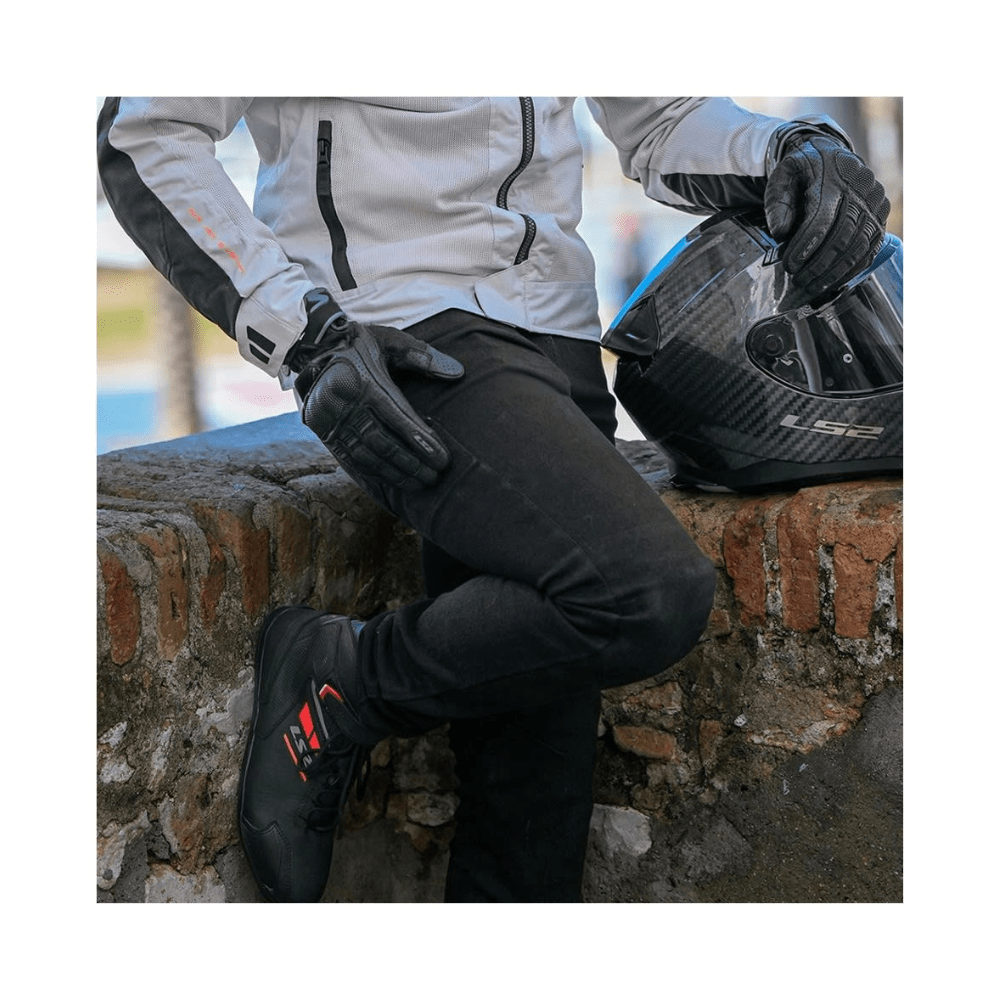 PANTALÓN PARA MOTO LS2 BRADFORD NEGRO4