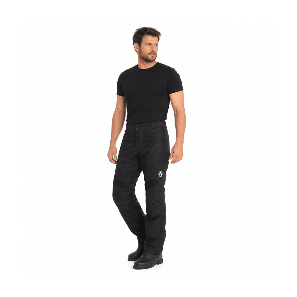 PANTALÓN MOTO RICHA DENVER SHORT NEGRO | PROTECCIÓN PARA CUALQUIER CLIMA3