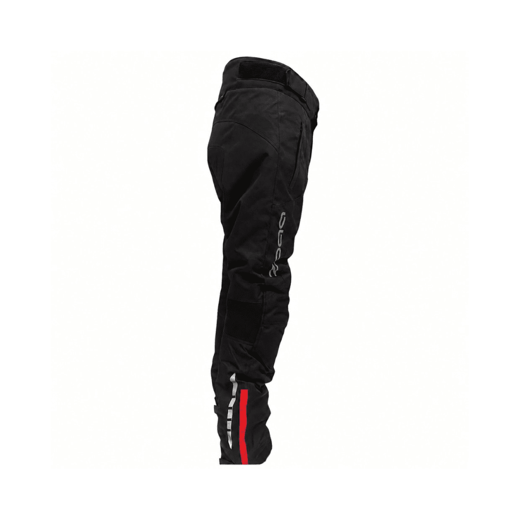 PANTALÓN PARA MOTO SPORT NEGRO ROJO | PROTECCIÓN Y COMODIDAD PARA RODAR2