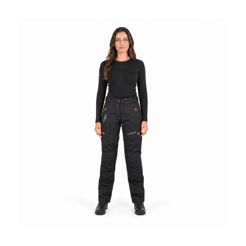 PANTALÓN MOTO MUJER SOFTSHELL CON PROTECCIONES | CONFORT Y SEGURIDAD2