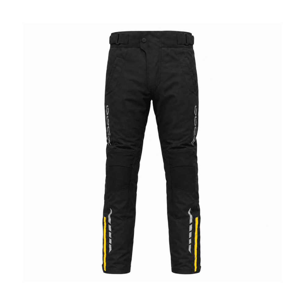 PANTALÓN PARA MOTO SPORT NEGRO AMARILLO | MÁXIMA SEGURIDAD PARA CADA RECORRIDO1