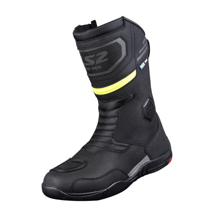 BOTA LS2 GOBY NEGRA AMARILLA WP HOMBRE1