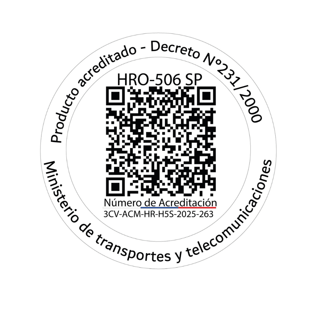 CASCO INTEGRAL PARA MOTO HRO 506 SOLID NEGRO AZUL OSCURO NORMA DOT2