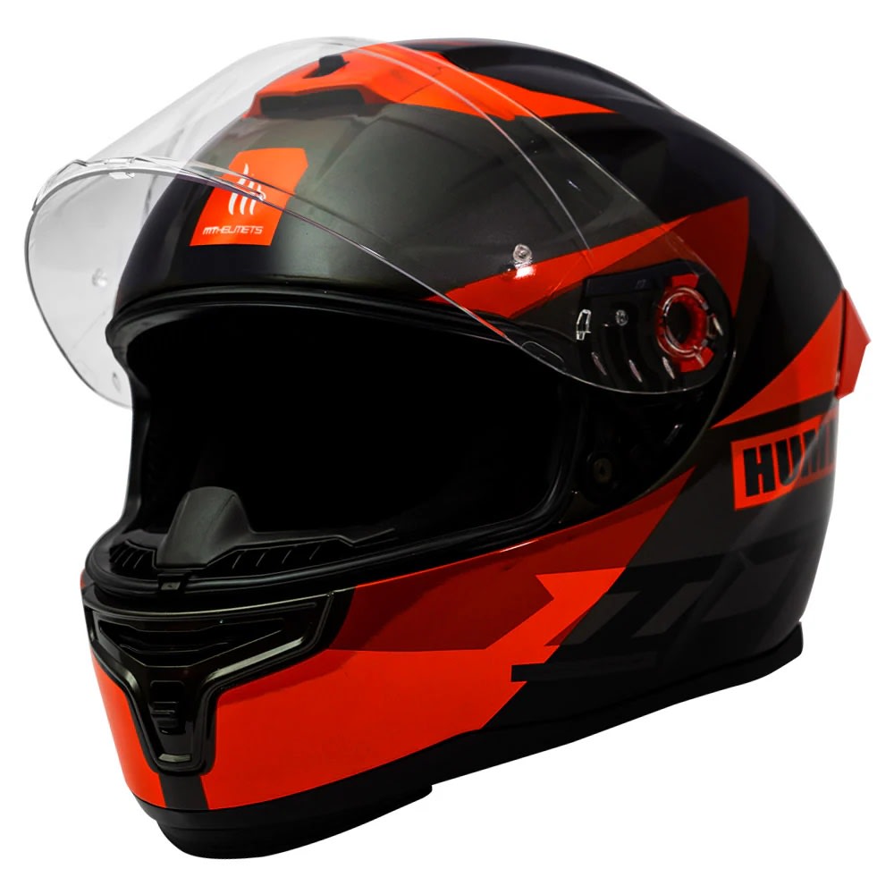 CASCO MT FF114 HUMMER QUO B5 ROJO BRILLO | ELIGE UN CLÁSICO QUE NUNCA PASA DE MODA (VISOR OSCURO DE REGALO)3