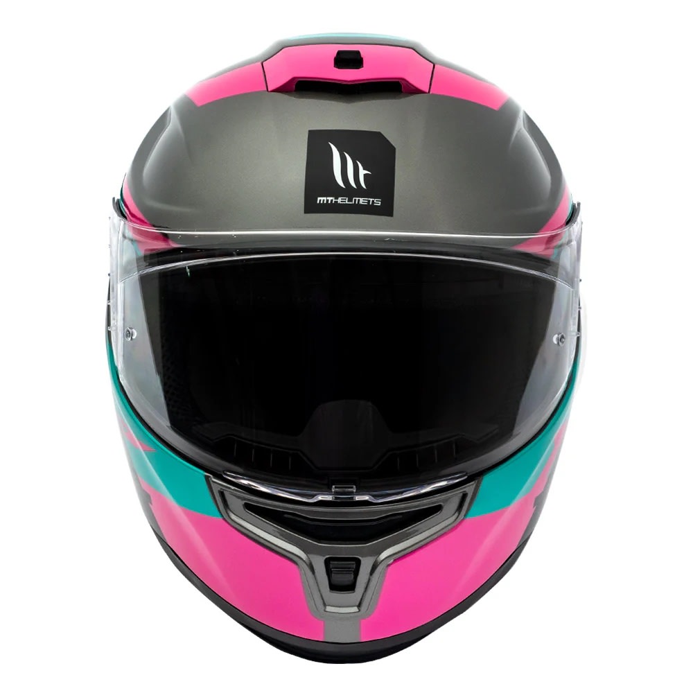 CASCO MT FF114 HUMMER QUO C9 ROSA BRILLO | DESTACA EN CADA RECORRIDO CON SEGURIDAD (VISOR OSCURO DE REGALO)5