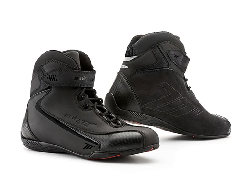 Bota De Moto Seventy Sd-bc6 Negro1