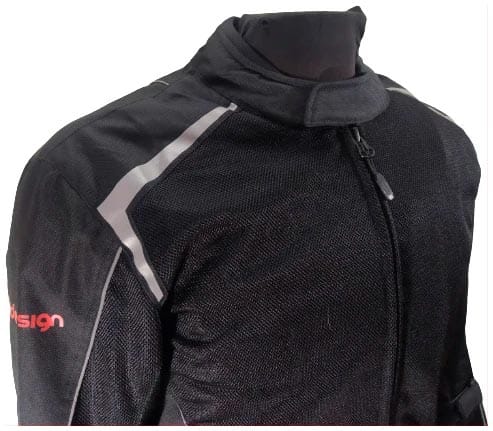 Chaqueta tricapa Thunder cordura malla negro gris3