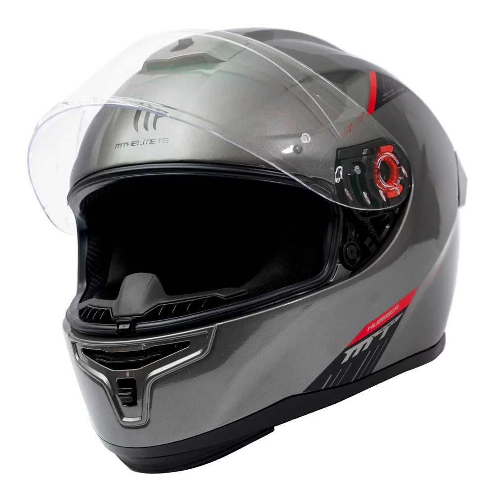 CASCO MT FF114 HUMMER SOLID A2 TITANIUM BRILLO | PROTECCIÓN INTELIGENTE (VISOR OSCURO DE REGALO)4
