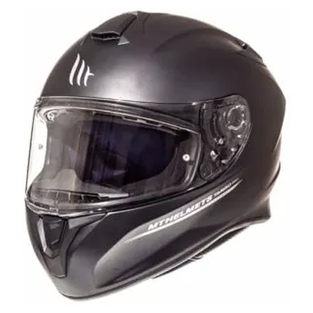 CASCO MT HELMETS FF106 TARGO SOLID A1 NEGRO MATE | CASCO INTEGRAL CERTIFICADO ECE 22.052