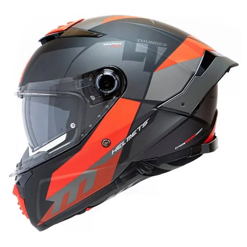 CASCO MT HELMETS THUNDER 4 SV EXA A5 ROJO MATE | CASCO INTEGRAL CERTIFICADO ECE 22.062