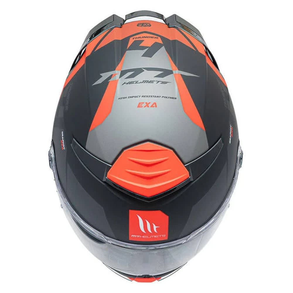 CASCO MT HELMETS THUNDER 4 SV EXA A5 ROJO MATE | CASCO INTEGRAL CERTIFICADO ECE 22.066