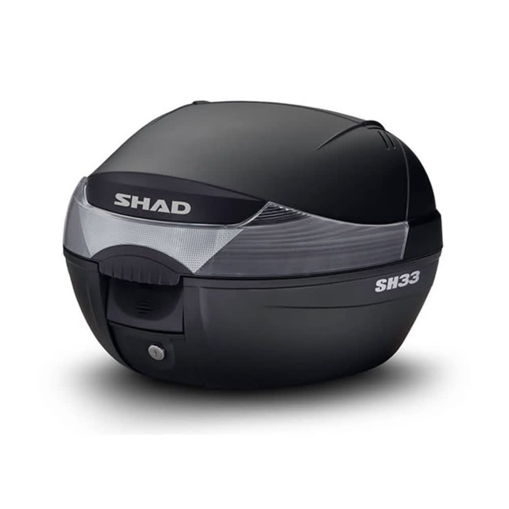 MALETA SHAD TOP CASE SH33 PARA MOTO | CAPACIDAD 33 LITROS Y CIERRE PRESS LOCK1