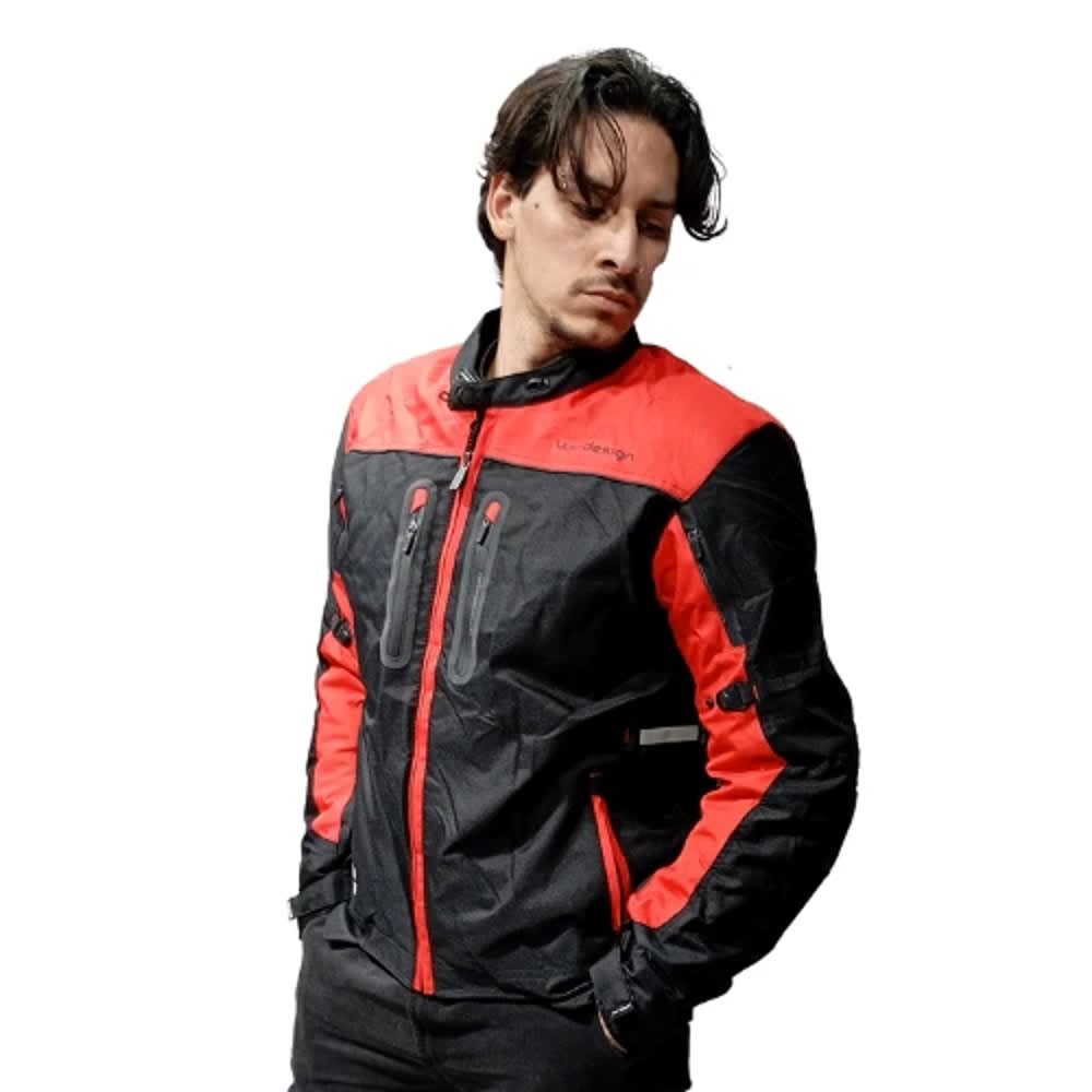 CHAQUETA CORDURA MK NEGRA PARA MOTO | PROTECCIÓN, RESISTENCIA Y CONFORT5