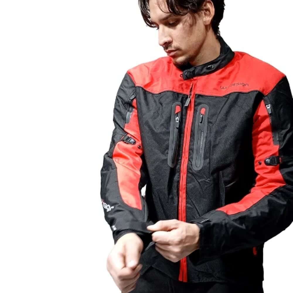 CHAQUETA CORDURA MK NEGRA PARA MOTO | PROTECCIÓN, RESISTENCIA Y CONFORT6