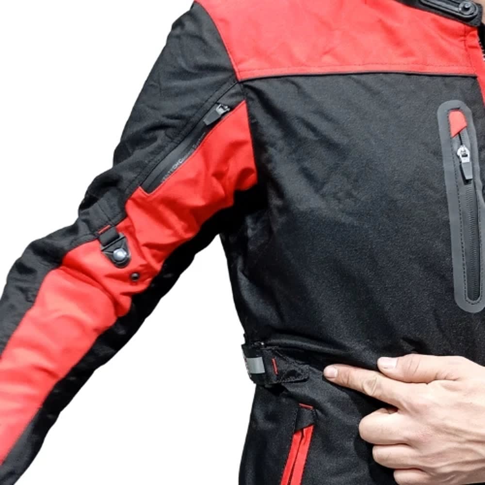 CHAQUETA CORDURA MK NEGRA PARA MOTO | PROTECCIÓN, RESISTENCIA Y CONFORT7