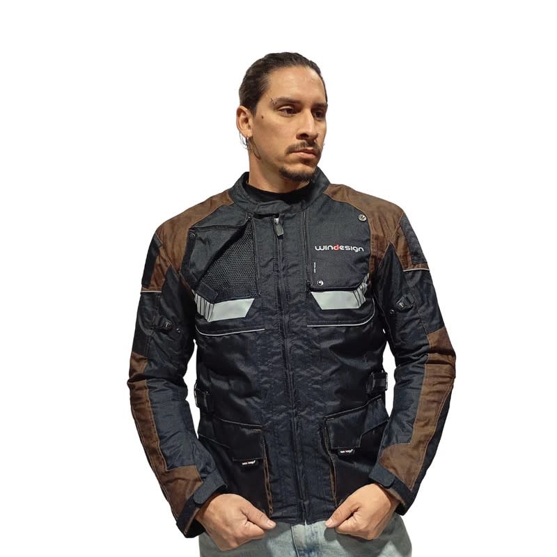 CHAQUETA TOURING CAFÉ 4 SEASON PARA MOTO | PROTECCIÓN, VERSATILIDAD Y CONFORT TODO EL AÑO3