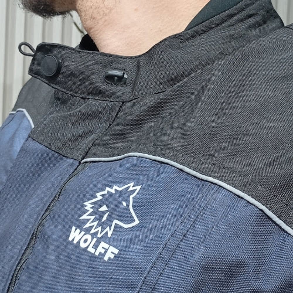 CHAQUETA CORDURA WOLFF AZUL PARA MOTO | PROTECCIÓN, RESISTENCIA Y ESTILO6