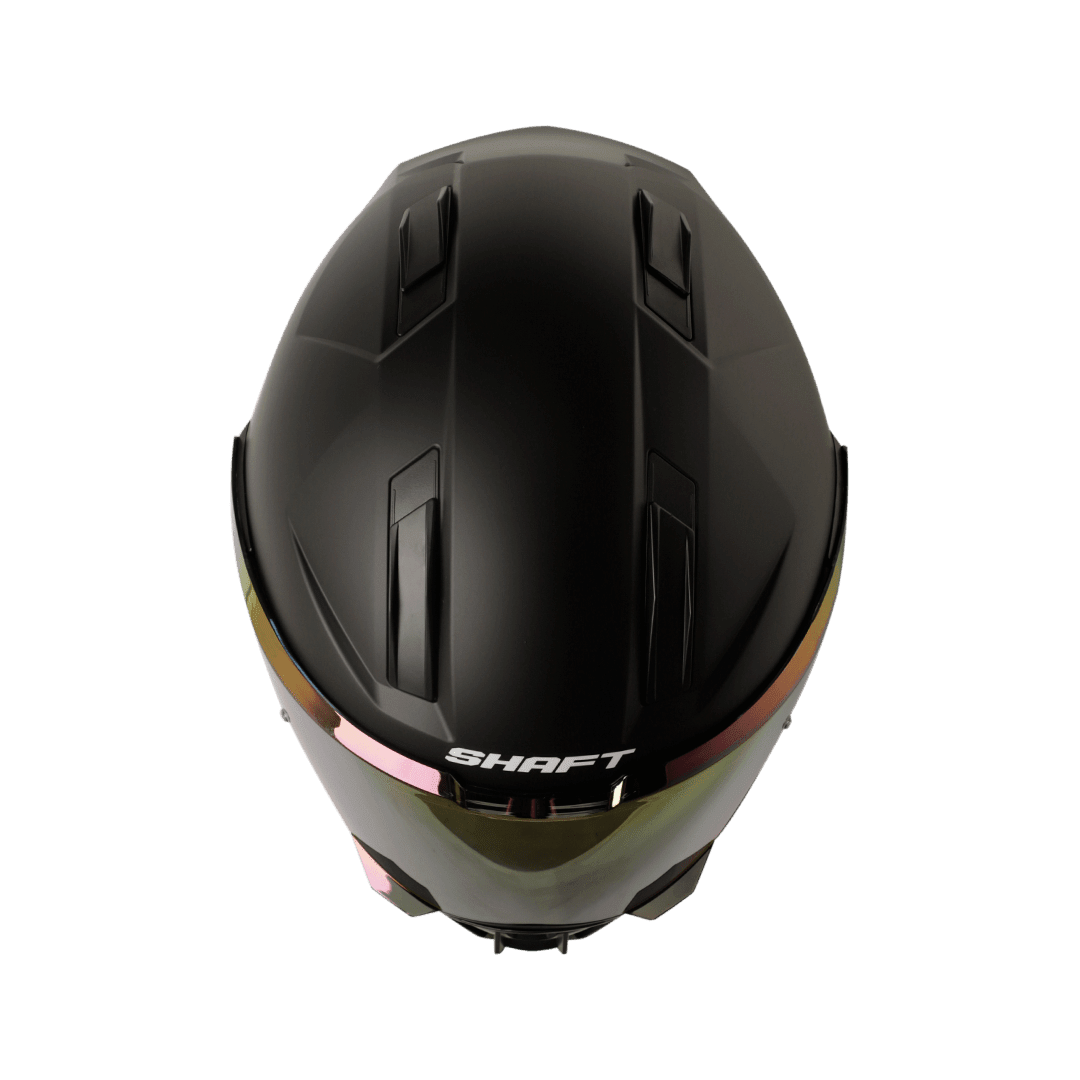 CASCO SHAFT 595 SOLID NEGRO N7 INTEGRAL | SEGURIDAD QUE TE ACOMPAÑA EN CADA RUTA3