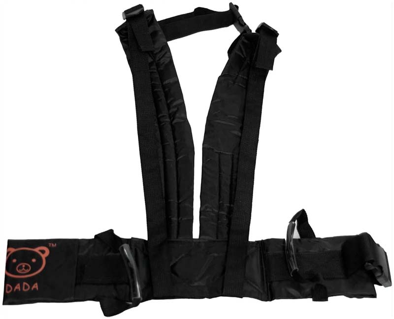 Arnes para transporte de niño en moto tipo mochila1