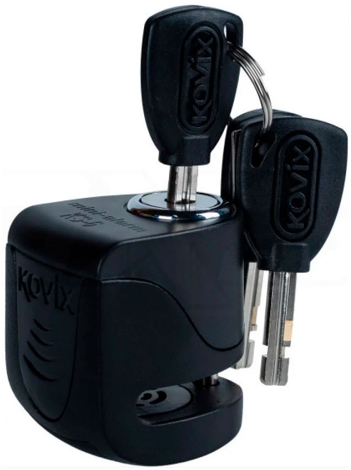 Candado disco moto kovix con alarma ks6 negro1