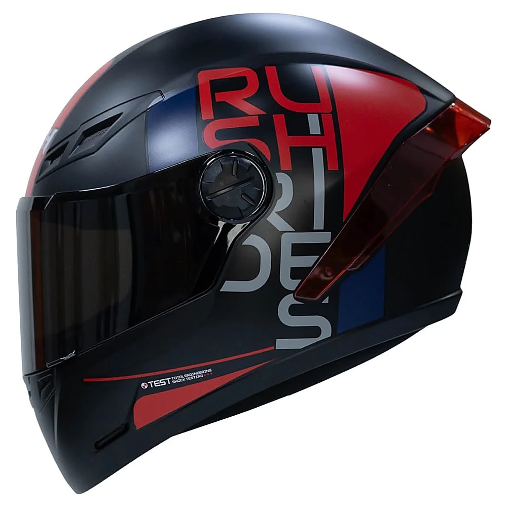CASCO ICH 501SP DOPE ROJO | CASCO INTEGRAL CERTIFICADO DOT 3CV2