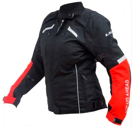 chaqueta ls2 serra lady rojo negro1