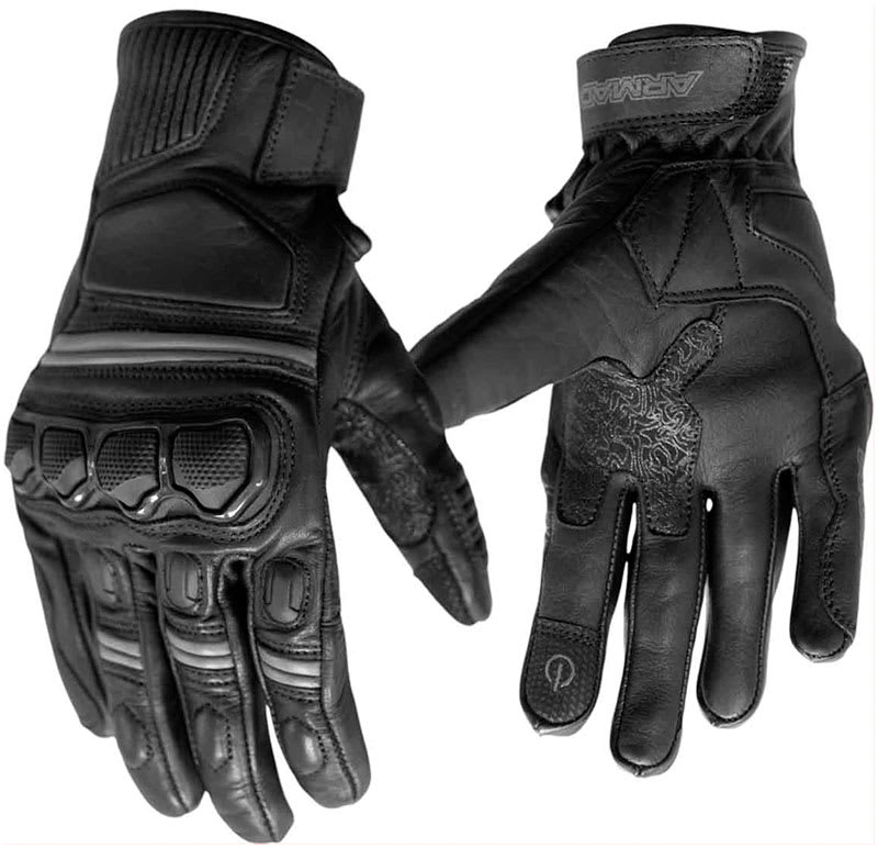 Guantes Para Moto Armad Gear Lilly cuero Mujer Touch1