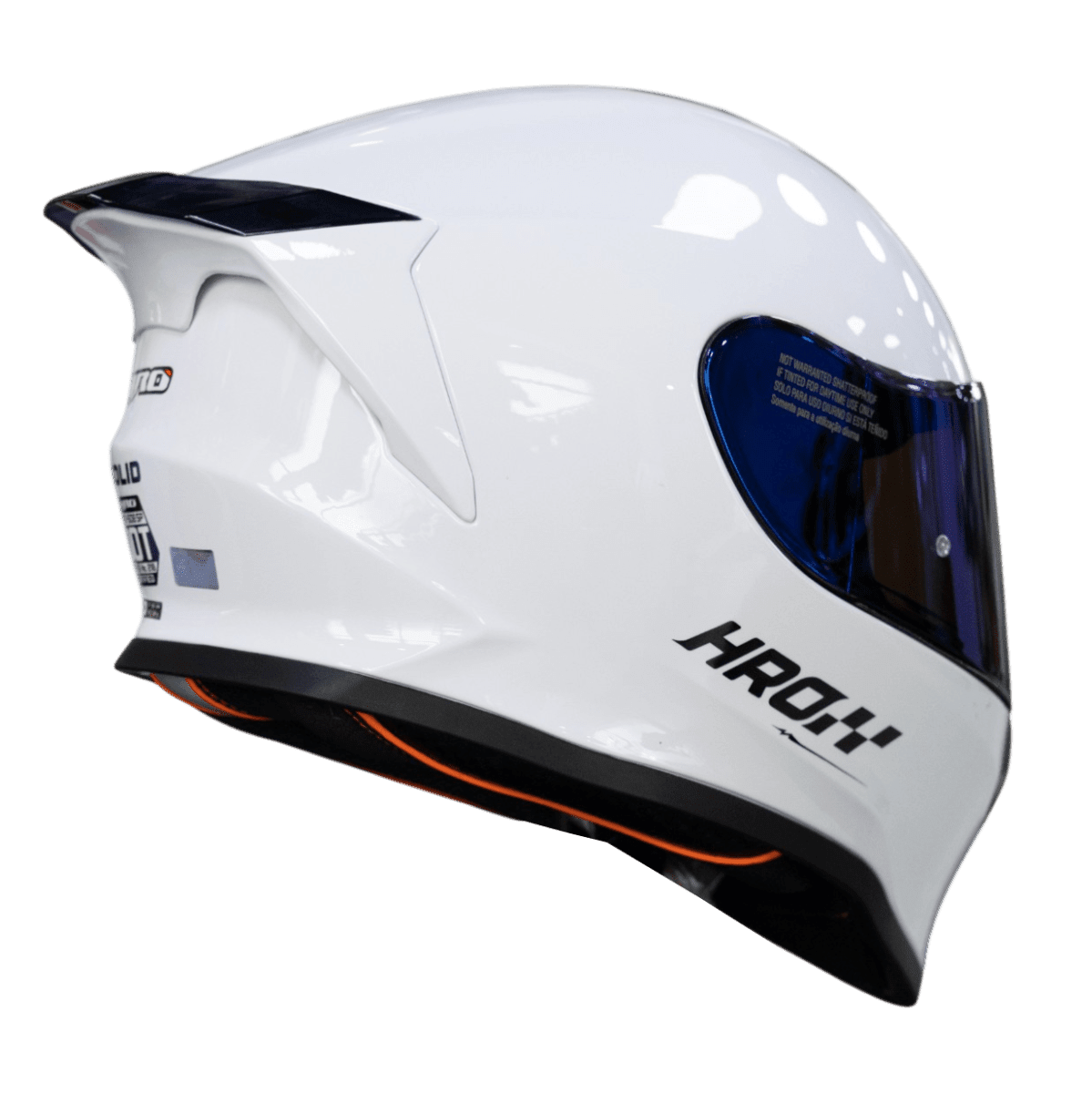 CASCO HRO 506 SOLID BLANCO | CASCO INTEGRAL CERTIFICADO DOT2