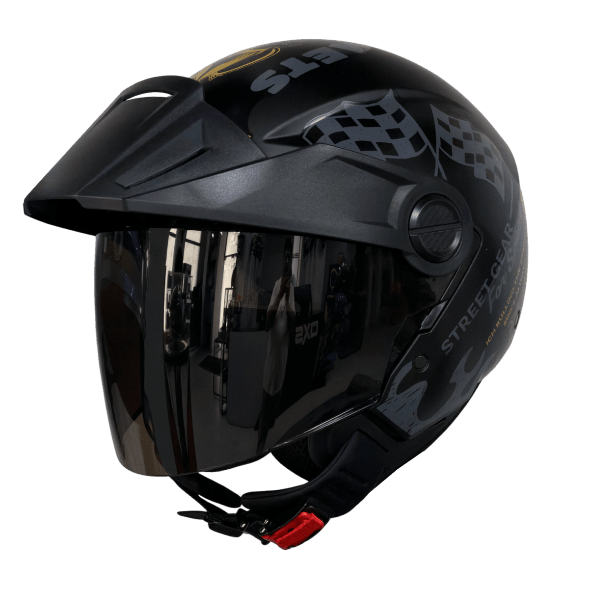 CASCO ICH 102 FUEL RACER DO | CASCO ABIERTO URBANO CERTIFICADO DOT CON VISERA2