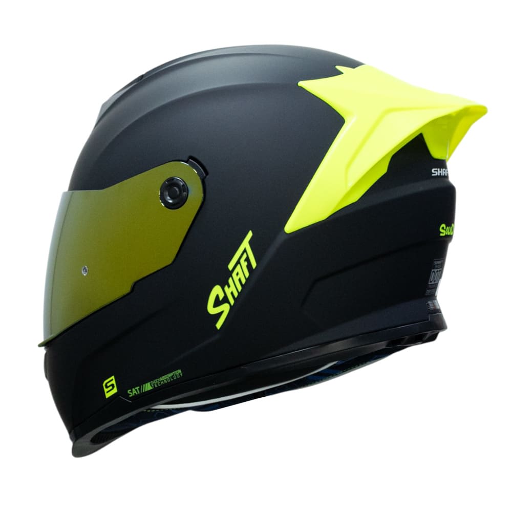 CASCO SHAFT 502SP SOLID NEGRO NEON YELLOW | CASCO INTEGRAL CERTIFICADO DOT ACREDITADO3