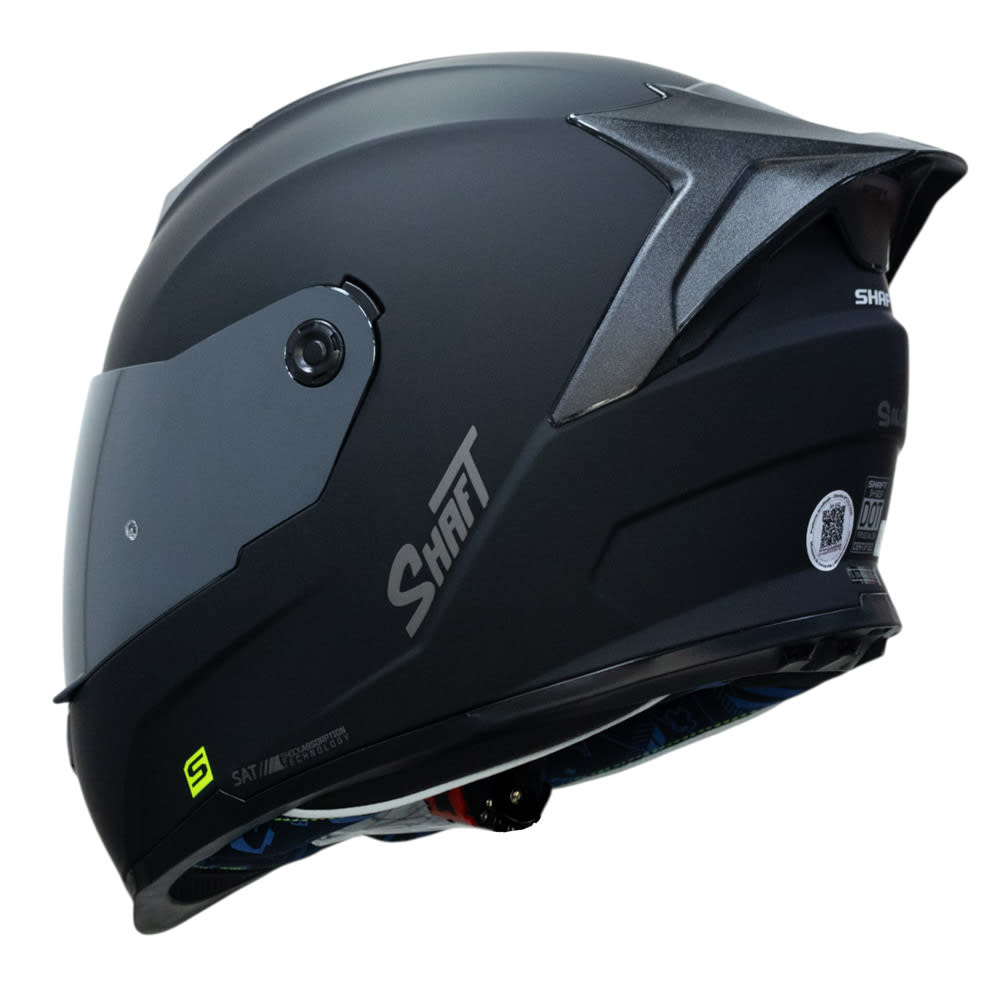 CASCO SHAFT 502SP SOLID NEGRO SILVER | CASCO INTEGRAL CERTIFICADO DOT ACREDITADO3