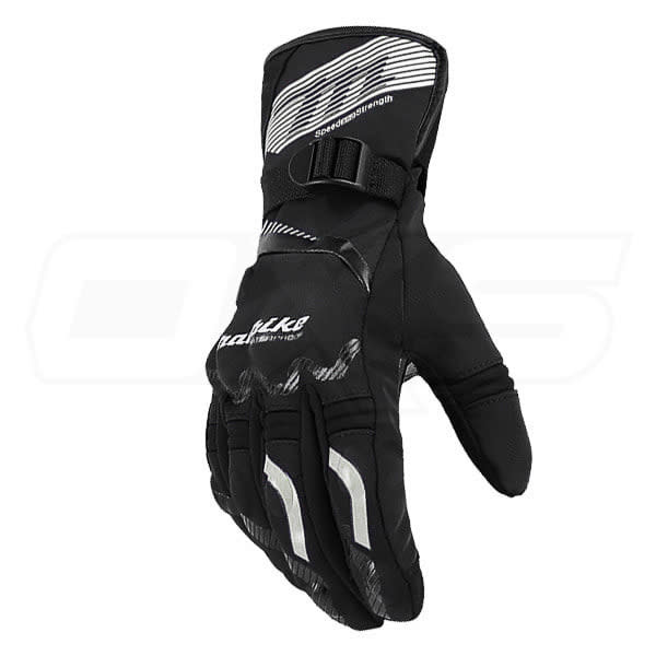 GUANTES MADBIKE MAD65 LARGOS NEGRO BLANCO TOUCH INVIERNO | PROTECCIÓN Y ABRIGO PARA CADA RUTA3