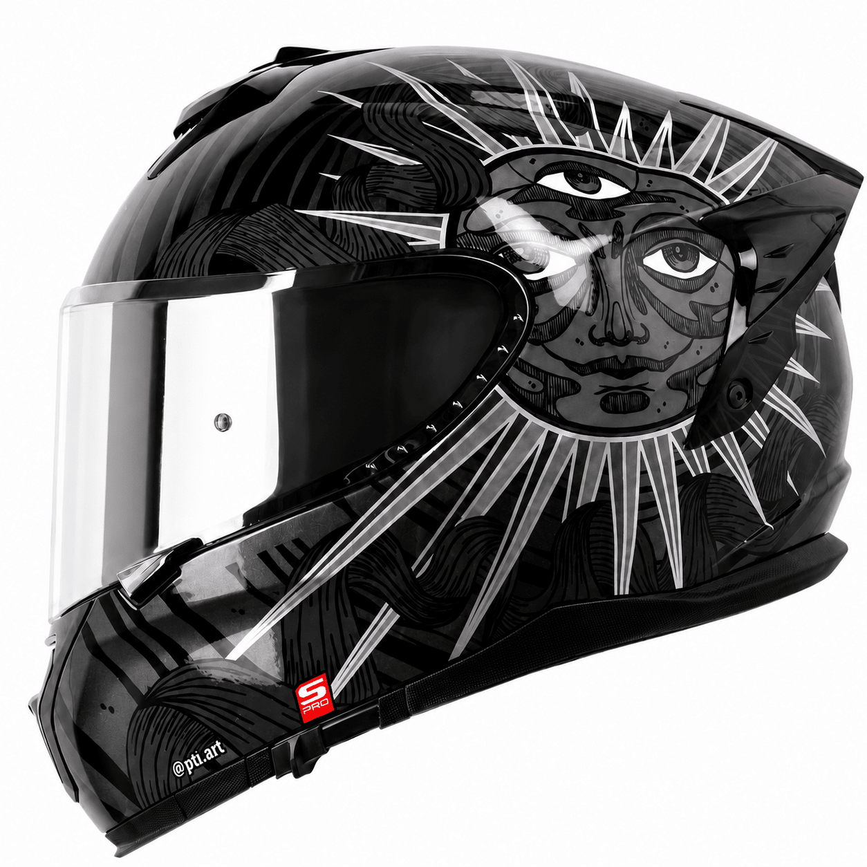 CASCO ABATIBLE HRO 3480DV SOLID NEGRO MATE | CASCO MODULAR