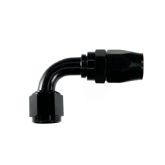 NIPLE 90° 8AN A 8AN (HEMBRA) PRO FLOW - NEGRO | FRAGOLA SERIE 2000