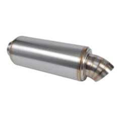 MUFFLER INOX UNIVERSAL 2.5´ - TURNDOWN TIP | K-TUNED