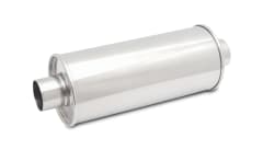 MUFFLER INOX UNIVERSAL 2.5´ OVALADO STREETPOWER | VIBRANT