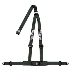 CINTURON DE 3 PUNTAS CAMLOCK - 2´in COLOR NEGRO | SPARCO